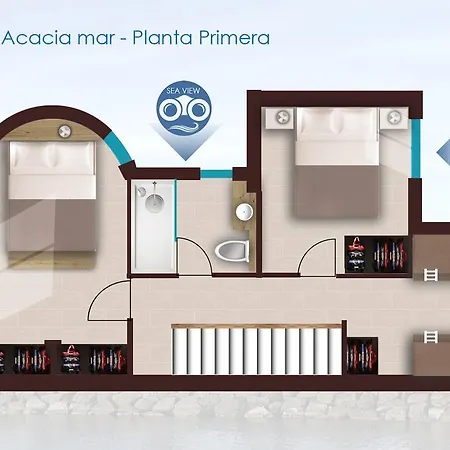 بيت للعطل Casa Acacia Mar كامبريلس