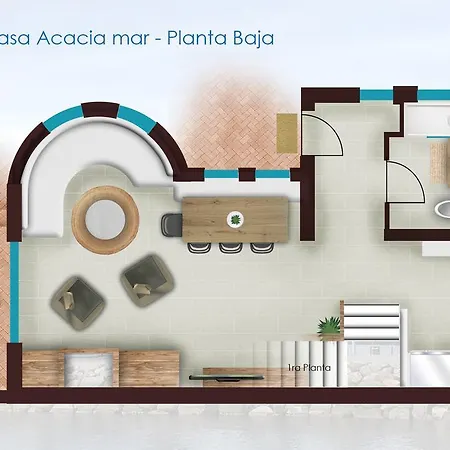 Casa Acacia Mar 펜션